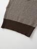 European and American Style, New Women's Clothing, Foreign Style, Herringbone Knitted Vest Top 6771141