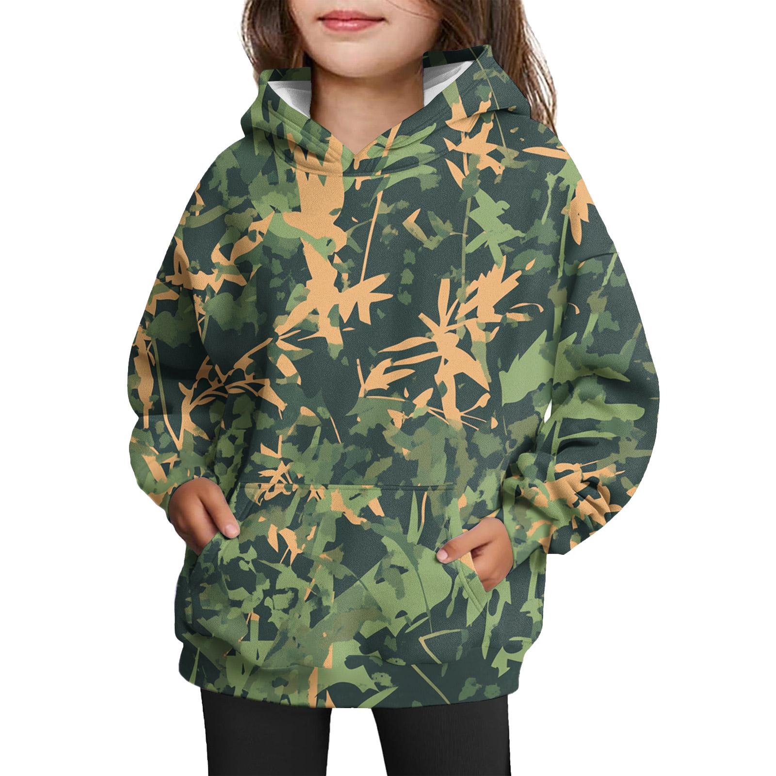 

Худи с завязками для девочек - Пуловер с принтом 100