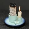 Ceramic Aromatherapy Candle Holder Minimalist Nordic Style Sage Incense Burner Home Decor