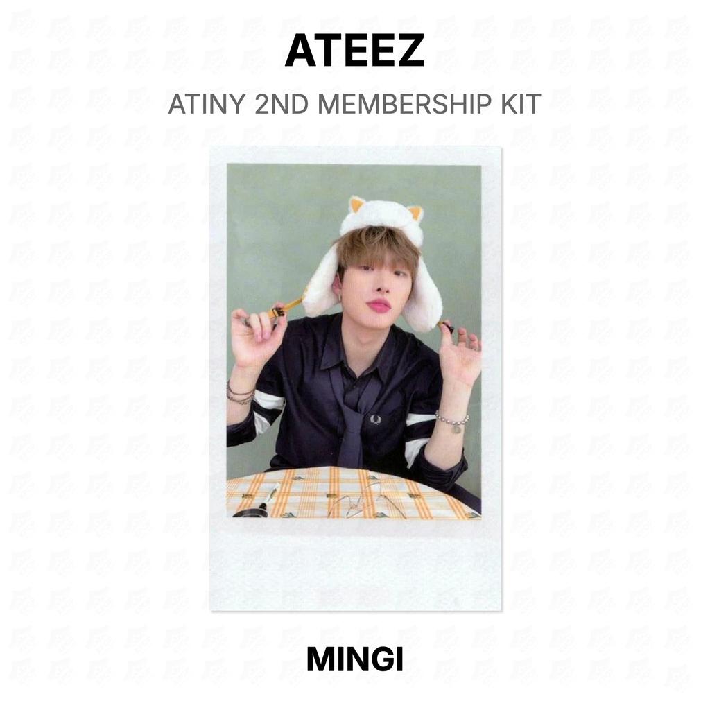 ATEEZ ATINY 2ND MEMBERSHIP KIT Official Photocard