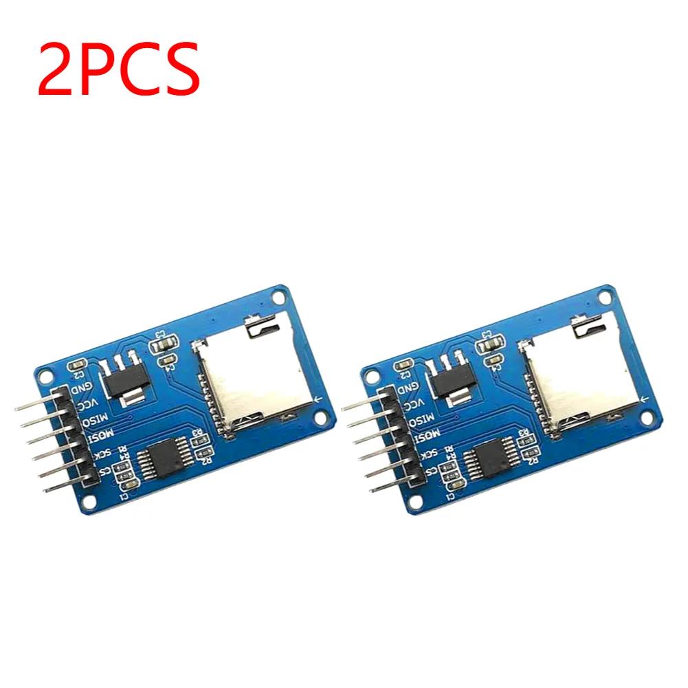 1-4pcs Micro SD Storage Expansion Board With 6 Pins 5V 3.3V Micro SD TF Card Memory Shield Module SPI for Arduino DIY Kit