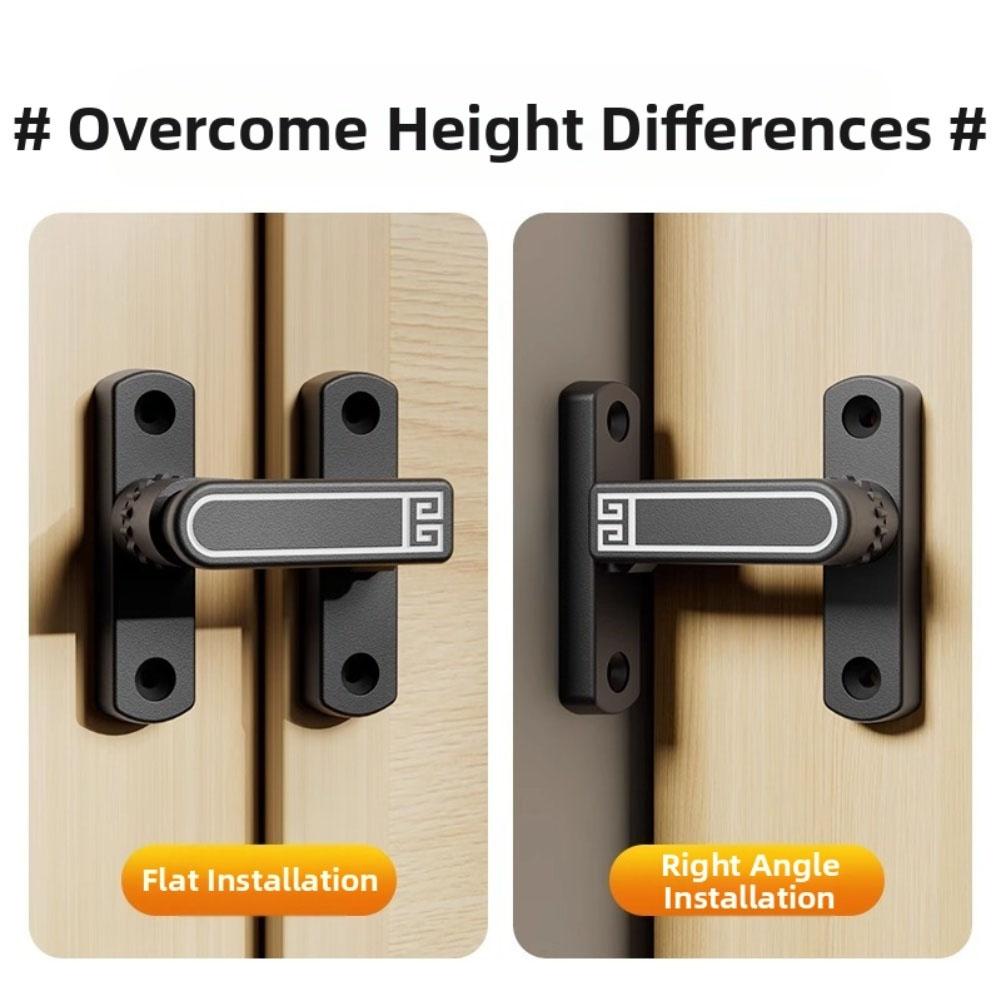 Adjustable Drop 0-7mm Adjustable Door Lock Versatile Security Latch