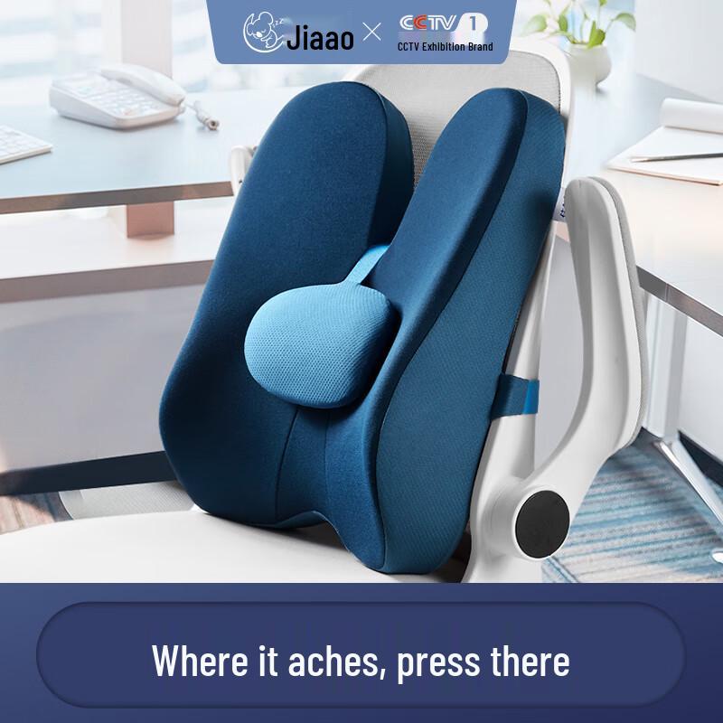 Jiaao Memory Foam Lumbar Support Pillow