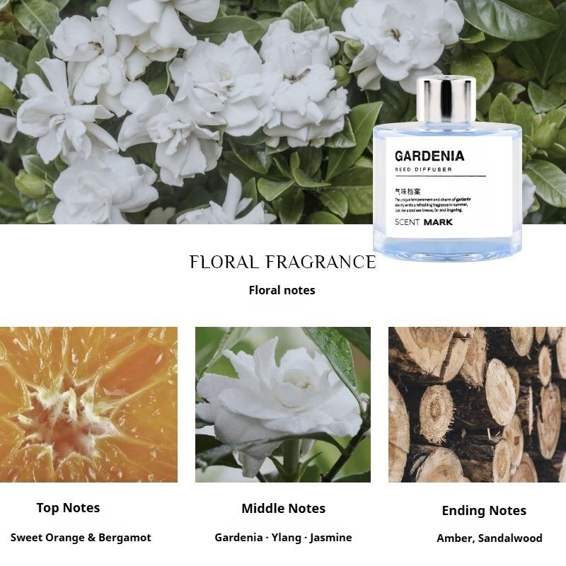 50ml Riet Diffuser Sets Roos Lavendel Jasmijn Essentiële Olie met Uitbreidende Stok Hotel Huis Aromatherapie Luchtverfrisser Geur