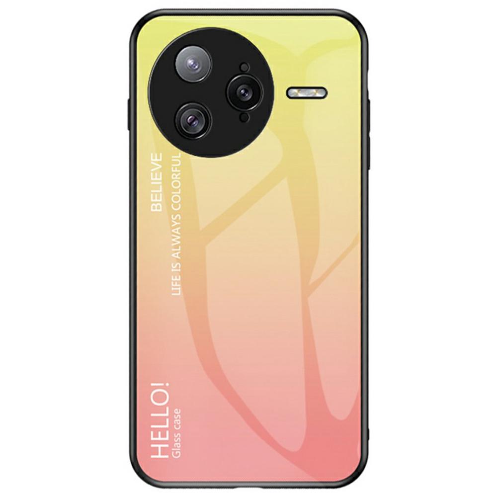 For Xiaomi Poco F7 Ultra 5G/Redmi K80 Pro 5G Case Anti-Scratch Tempered Glass+PC+TPU Phone Cover