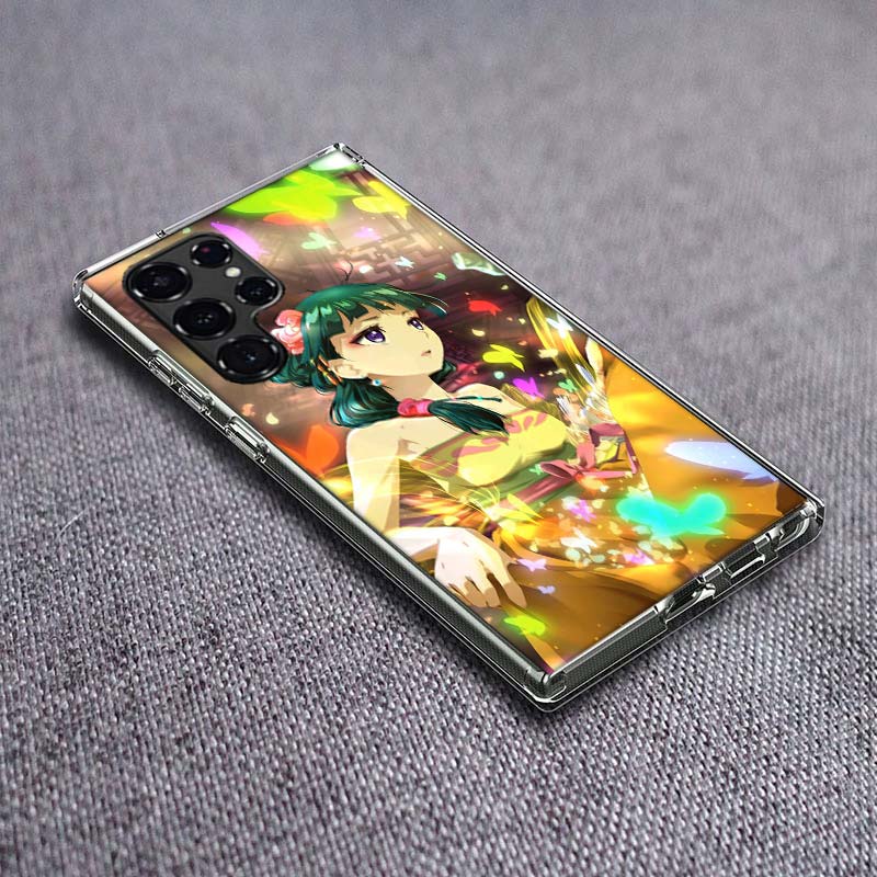 The Apothecary Diaries Phone Case For Samsung Galaxy S24 S23 S21 S20 FE S22 S26 Ultra S25 Edge S10 Plus Cover Clear TPU Capa She