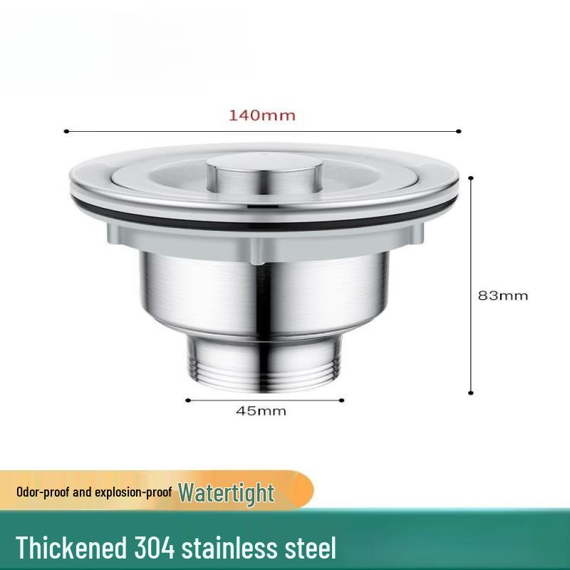 Universal Double Thread Drain Pipe & Connector
