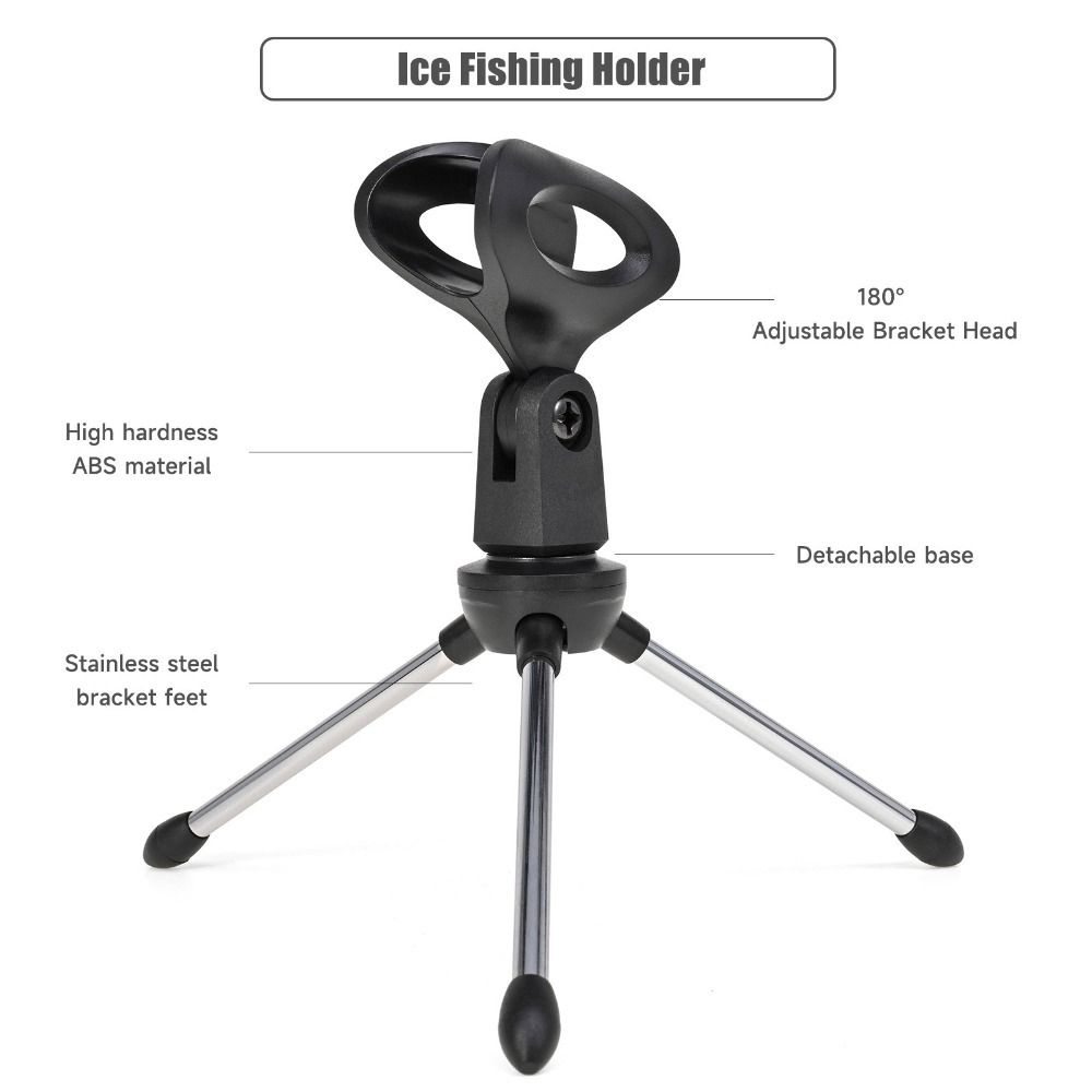 Telescopic Ice Tools Support Stand Fishing Rod Holder New Rods Rests  Winter Fishing