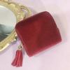 5-Layer Storage Bag Velvet Jewelry Pouch Bags For Watch Bracelet Rings Earring Portable Travel Jewelry Case