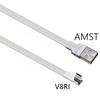 White 10CM 20CM Super Flat Flexible Up & Down & Left & Right Angled 90 Degree USB Micro USB Male To USB Male Data Cable 1M 2M 3M