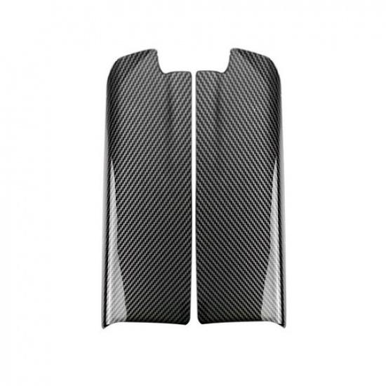 Carbon Texture Center Armrest Box Cover For Mercedes Benz E Class W212 2010-2015