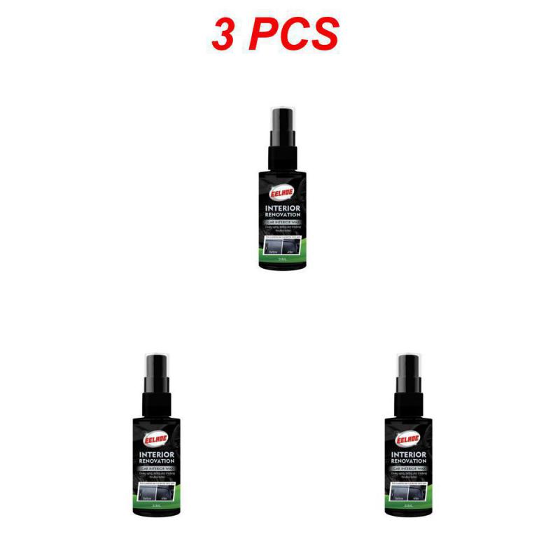 Car Interior Parts Liquid Leather Plastic Renovator Refreshing Restorer Foam Cleaner Spray Refurbishment Paste for Auto