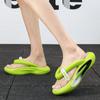 MCTIN Unisex Flip Flop Summer Beach Shoes Non Slip Platform Slippers for Women 5cm Soft Thick Sole Man's EVA Slipper