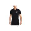 Nike T Shirts Men's Black Crew Neck Moderate Straight Fit FJ2317-010