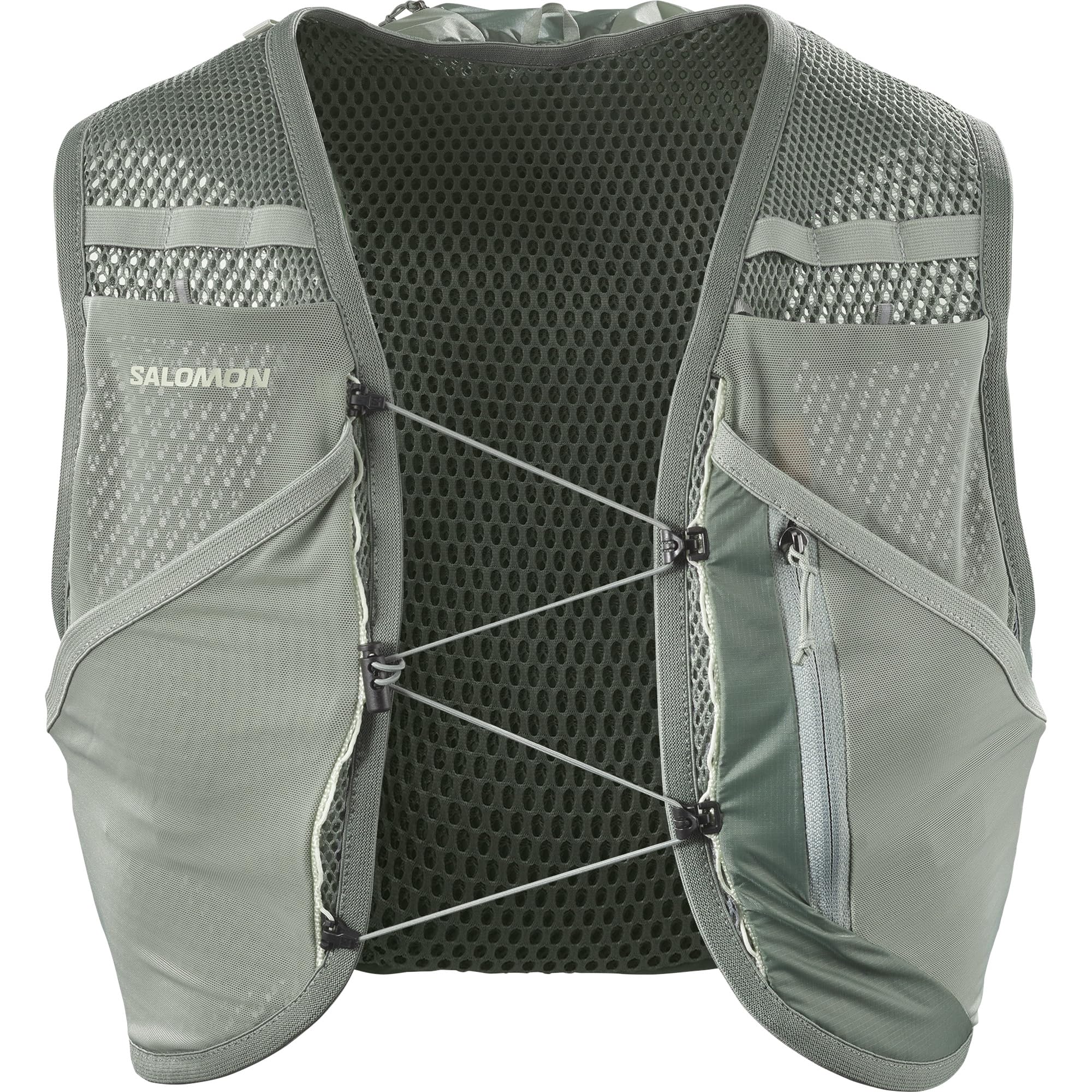 

Жилет-рюкзак SALOMON Hydration Vest Backpack ACT SKIN 8 БЕЗ ФЛЯГ Унисекс Laurel WASH S Wreath/Lily Pad/ALOE
