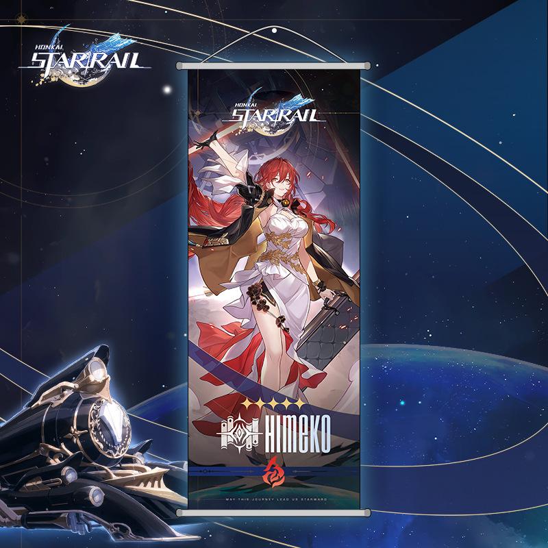 Honkai Star Rail Painting Collection Poster Wall Hanging Anime Art Room Decor