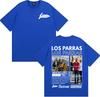 Rock Band Los Parras Tour 2025 Magliette Grafiche Unisex Moda Donna Hip Hop Streetwear T-shirt 100% Cotone T-shirt Larga Oversize