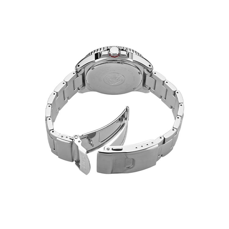 SEIKO PADI Collaboration Light Powered Quartz Movement Stainless Steel Watchband Watch Men's Watches SNE435J1
