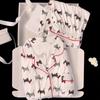 Spring and Autumn Women's New Long-Sleeved Pajamas Homewear Suit Cartoon Printing Girls Students Female Homewear Suit