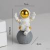 Astronaut Resin Figurines - Space Explorer Sculptures for Home Decor