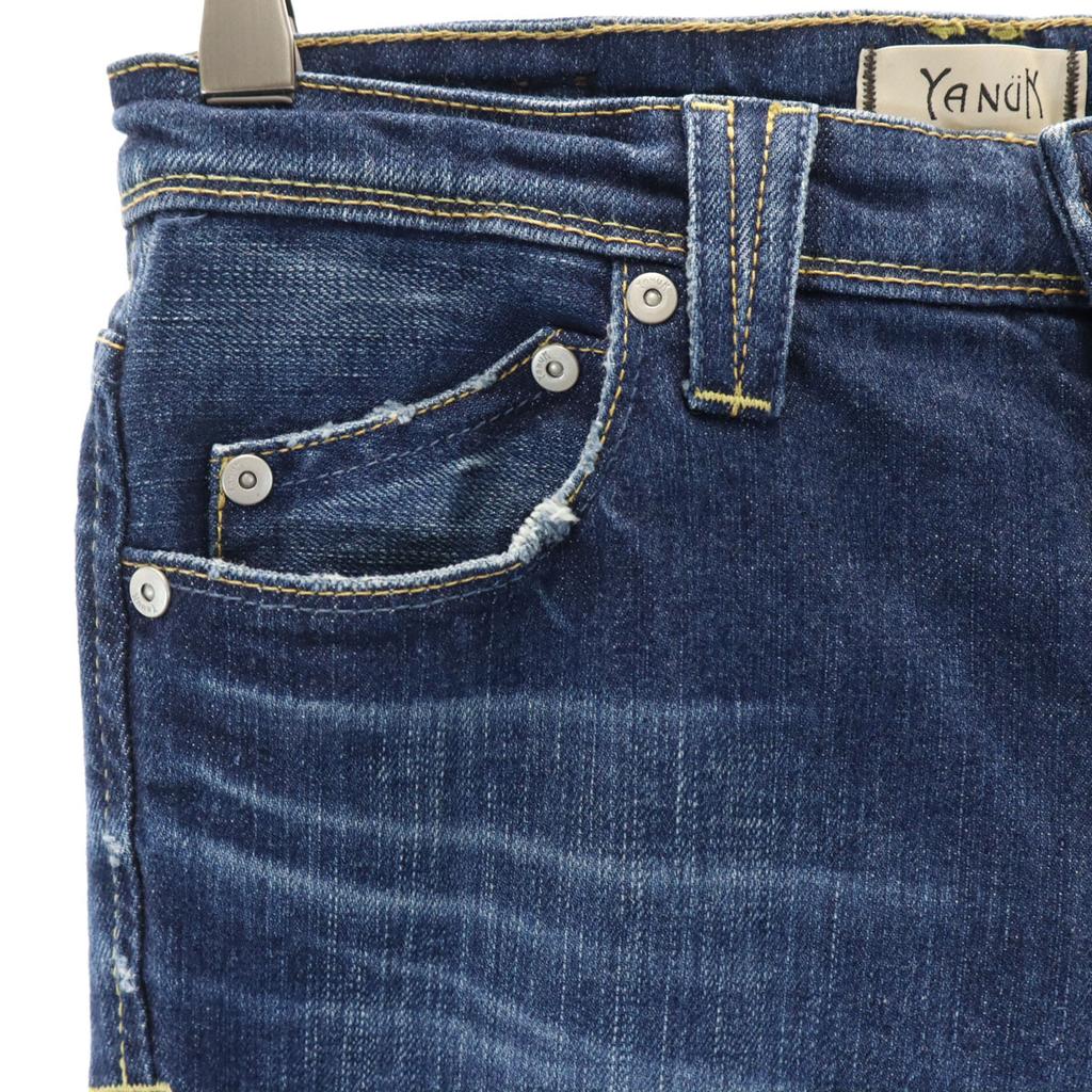 YANUK Made In Japan Denim Pants W22 Blue Women Used