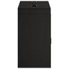 5 Tier Jewelry Box with Mirror and Lockable Design Black