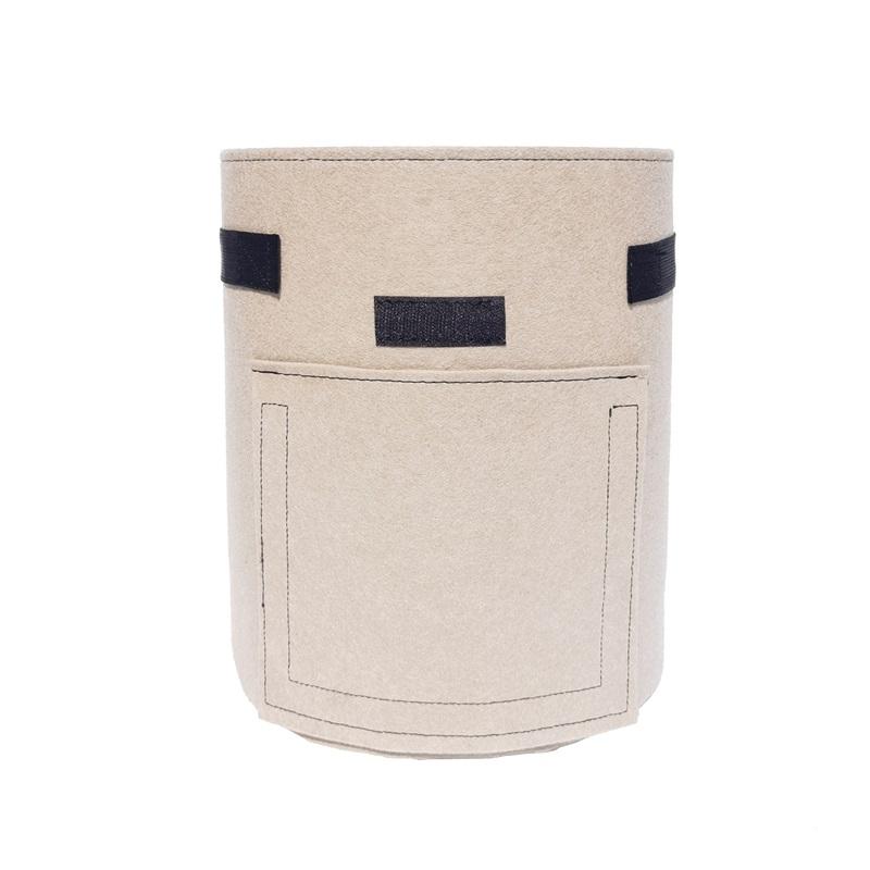 Sweet Potato Potato Planting Bag Green Thickened Felt Plant Planting Bucket Non-woven Flower Pot With Window