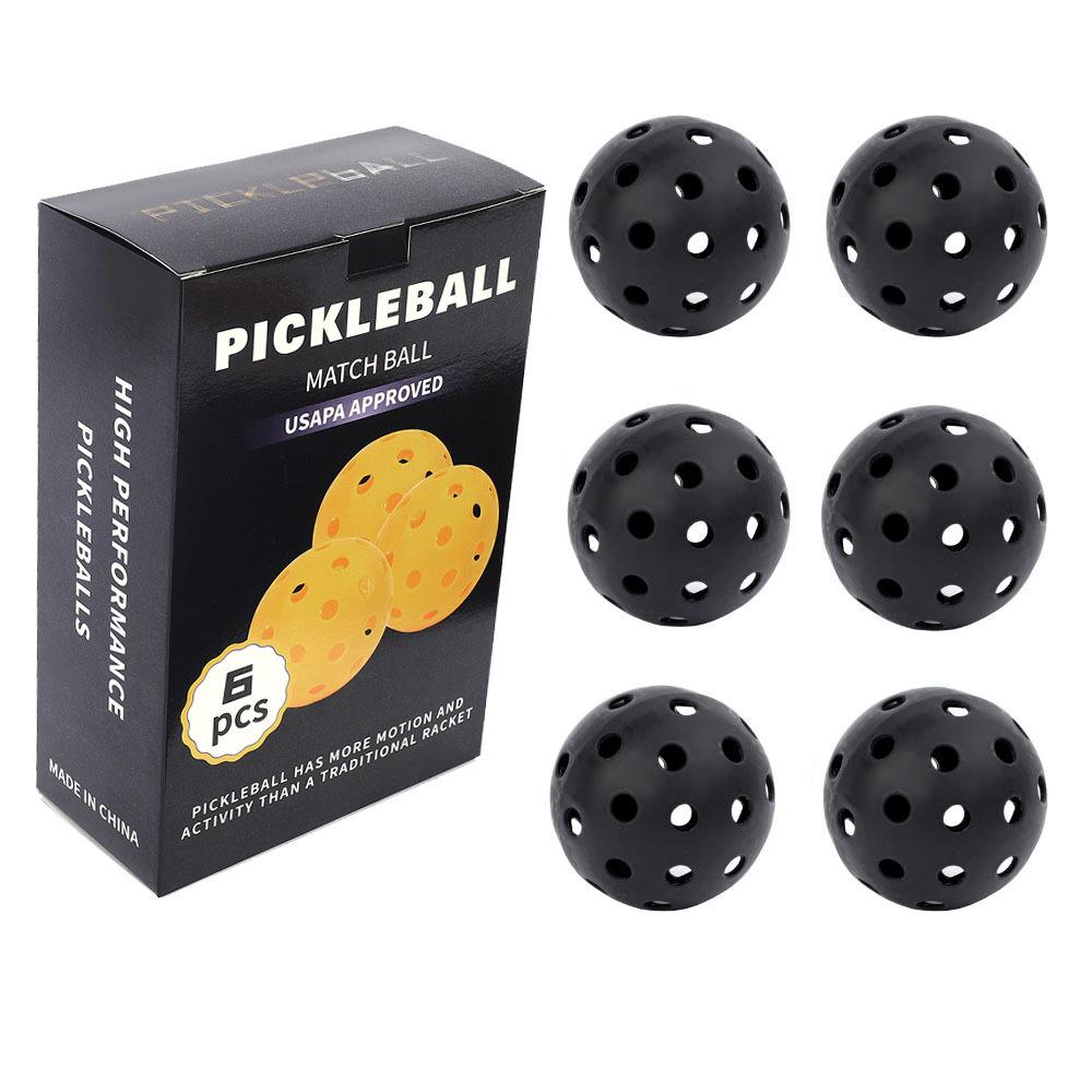 74mm Luminous Pickleball, 40-Hole Rotational & Injection Molded