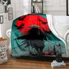 1PC Samurai Warrior Cosplay Costume Blanket Soft Comfortable All Seasons Perfect Sofa Office Travel Home Gift Idea