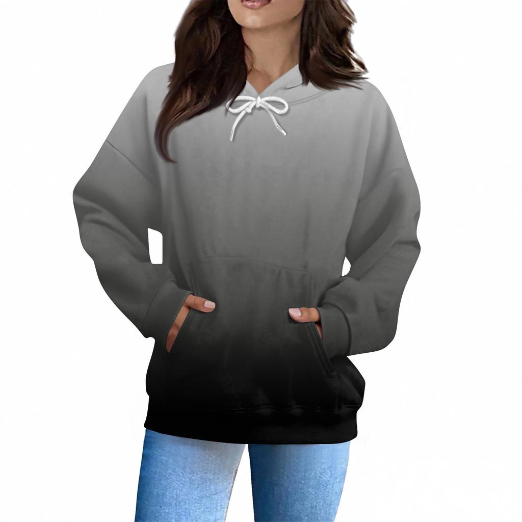 Women's Fashion Daily  Casual V-Neck Long Sleeve Printed Top