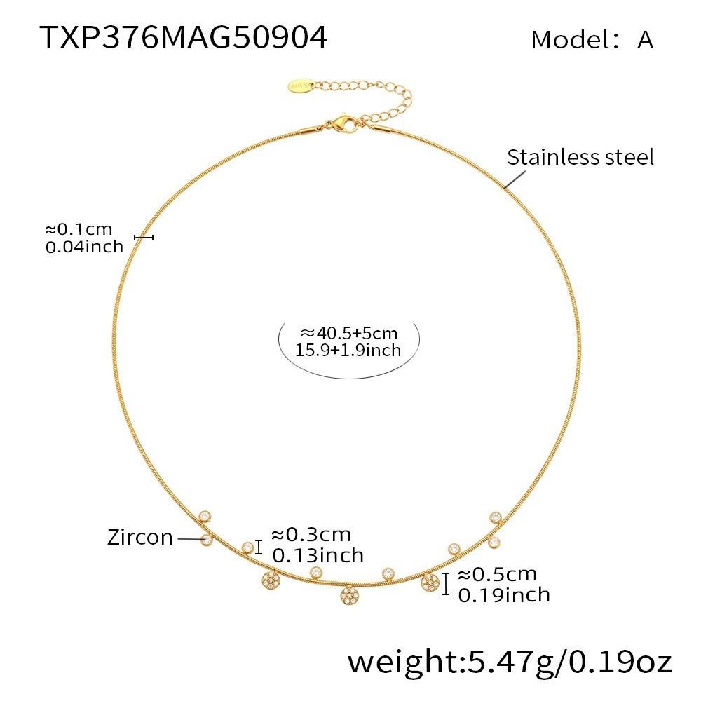 Elegant Y Chain Necklace Bracelet Choker Necklace Fashion Zircon Necklace  Women Jewelry