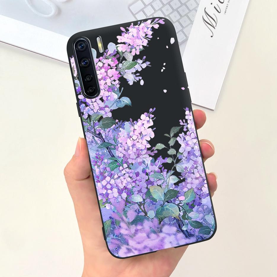Für Oppo A91 Hülle Oppo Reno3 CPH2043 Niedliche Astronauten Cartoon Hülle Weiche TPU Handyhülle Für Oppo F15 Reno 3 OppoA91 Fundas Bumper
