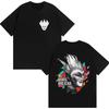 Boris Brejcha Techno Tshirt Vintage Washed Electronic Music Rave Unisex Oversized Crew Neck Cotton Short Sleeve Tee Tops Hot