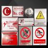 Custom Stainless Steel Safety Sign