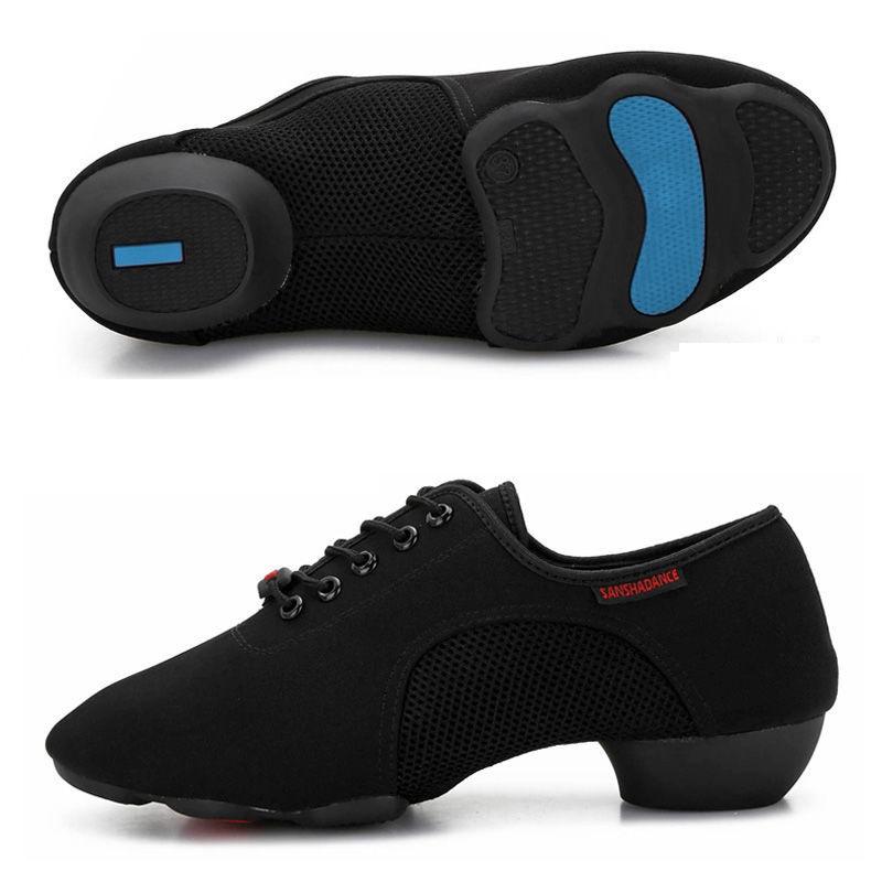 CANVAS Latin Dance Teacher Shoes Men Women Dance Shoes Modern Square Dance Shoes Precisely Dancing JAZZ Sports Shoes