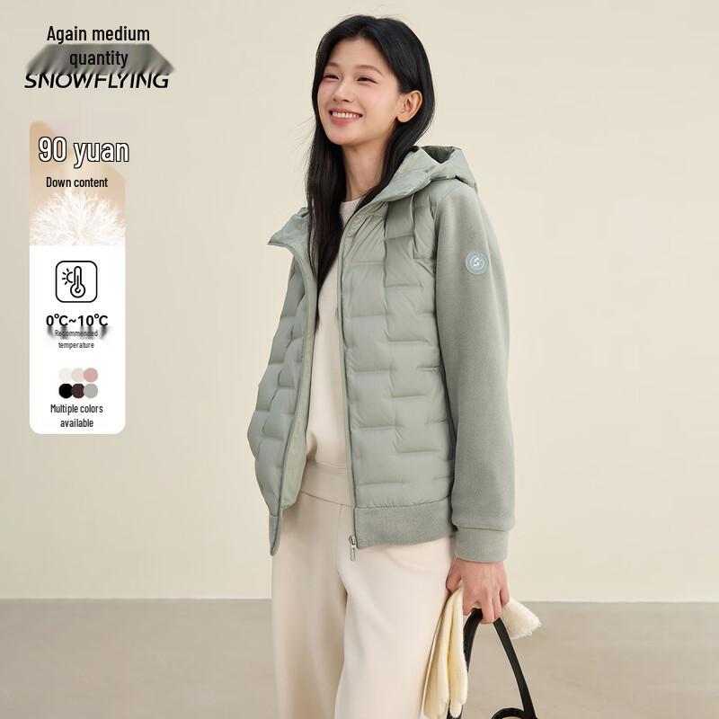 Xuezongfei Women's Hooded Lightweight Down Jacket