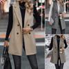 Blouses & Shirts - Fall Women's V-neck Patchwork Mesh Long Sleeve Elegant Blouse, Casual Fashion Top Women Daily Foreign Trade