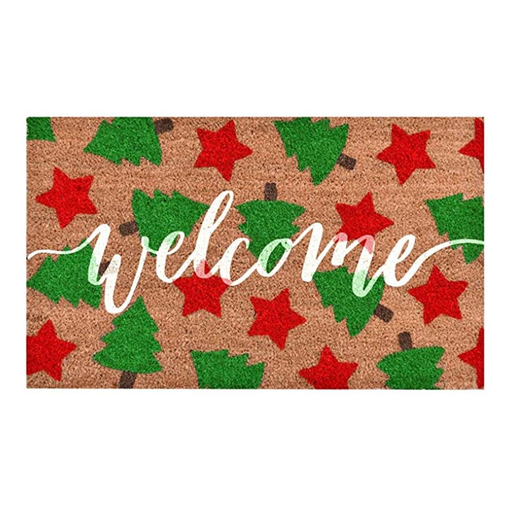 Good-Doormat Indoor Entrance Christmas Doormats Welcome Home Carpet Front Door Mat Decorations Xmas Bathroom Rug