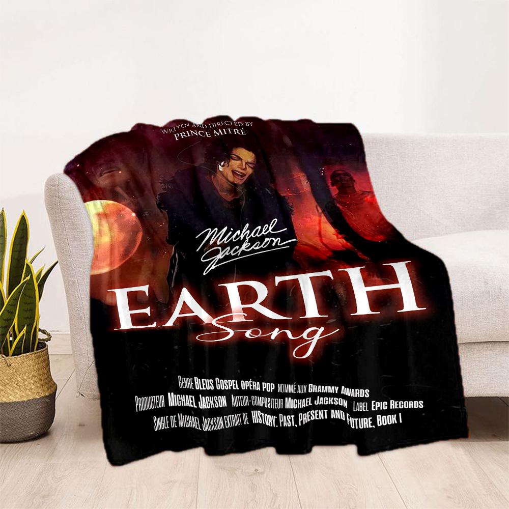 Michael Jackson 31 Blanket Warmthful Decor Great for Office Sofa Bedding Four Seasons Multipurpose Digital Print Gifts For Family Or Friends