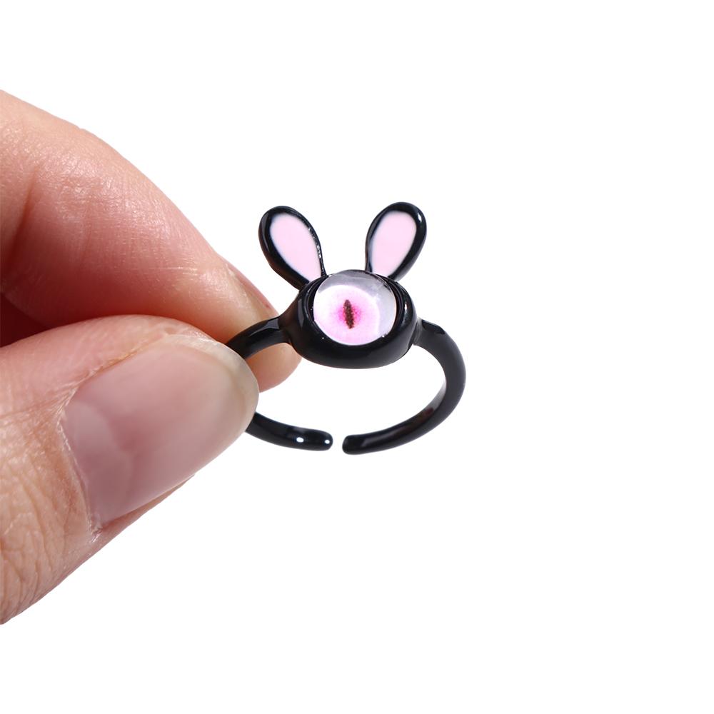 Niche Design Finger Ring Zinc Zinc Alloy Women Opening Ring Harajuku Ring Korean Style Ring Fashion Jewelry