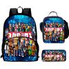 Roblox Printed Backpack, Children'S And Elementary School Bags