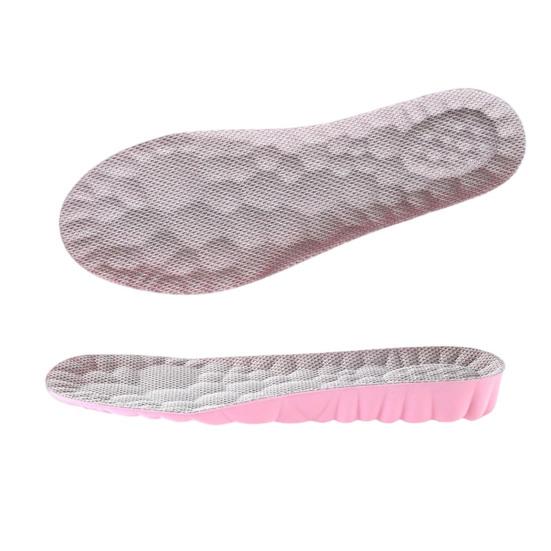 1 Pair 4D Cloud Height Increase Insoles for Men Women Heel Lift Cushion Inserts Soft Memory Foam Height Booster Insoles