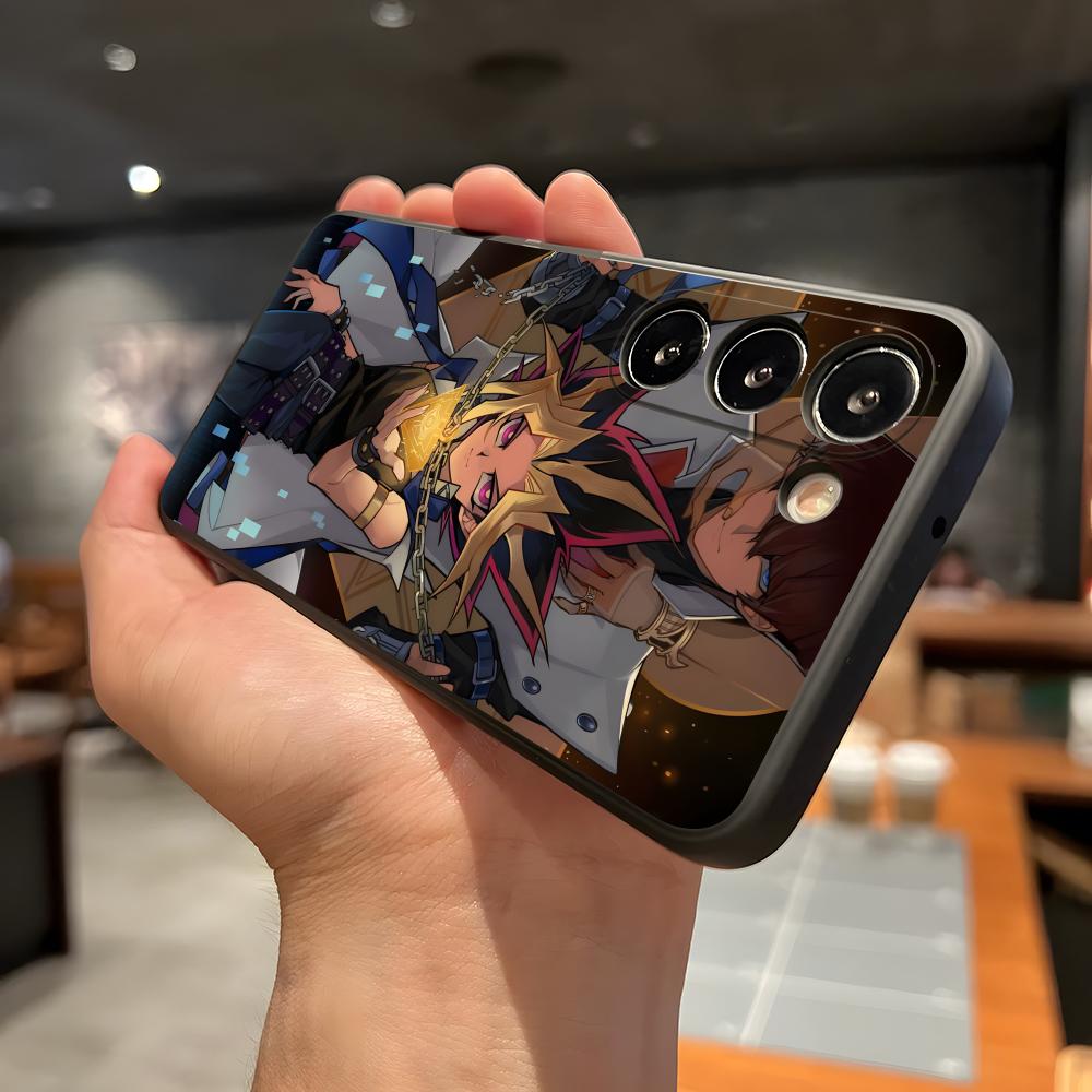 Game Yu-Gi-Oh Phone Case For Samsung A56 A36 A26 A16 A15 A25 A35 A55 A14 A34 A24 A54 Black Soft Shell