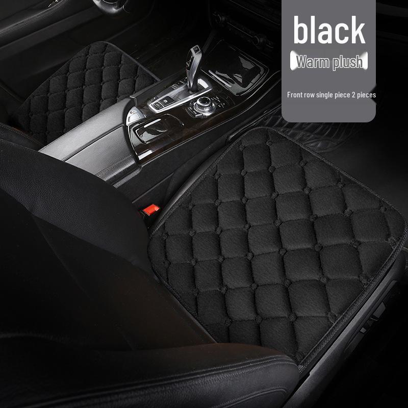 Winter Heated Wool Car Seat Cushion for Drivers