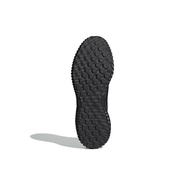 Adidas Alphabounce Daily Versatile Fabric Shock Absorption Non-Slip Durable Breathable Low-Top Running Shoes Unisex Running Shoes Black GY5403