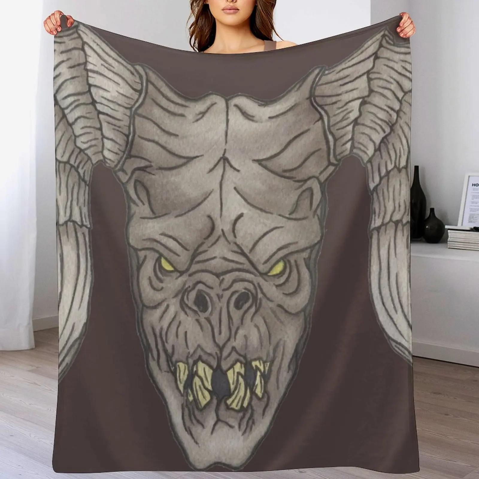 

Deathclaw Head Throw Blanket Decorative Soft Throw Blanket for Couch Sofa 102x76cm(40x30in)