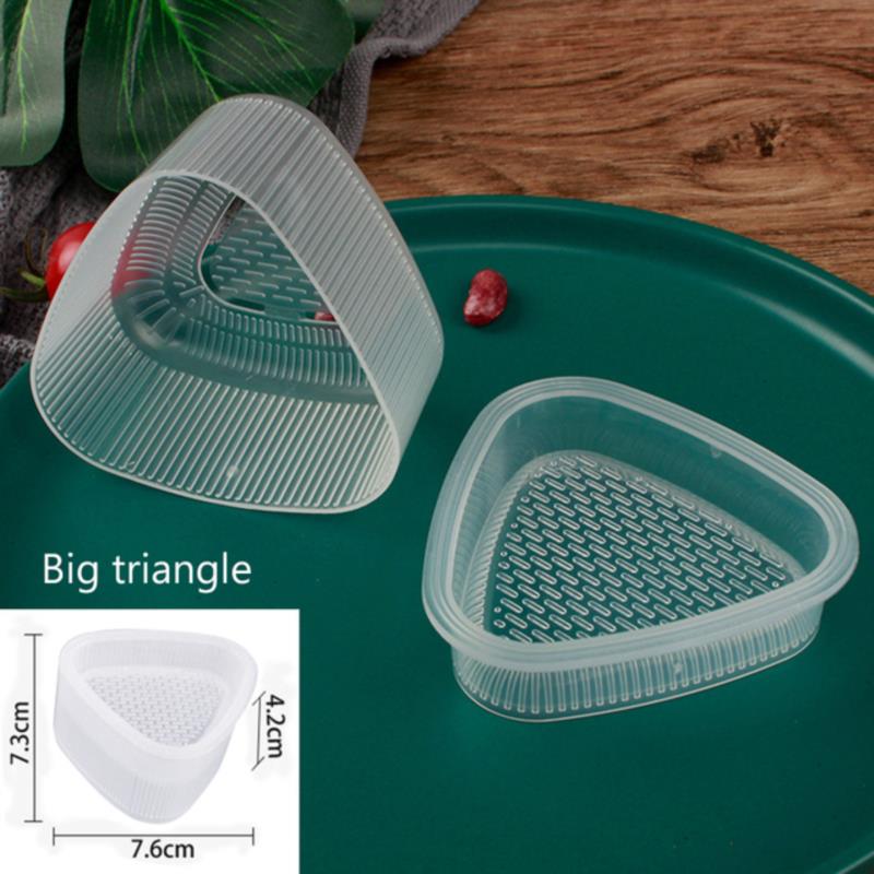 

Форма для суши, онигири, рисовые шарики, пищевой набор, ролл, наборы кухонных гаджетов, инструменты для бенто 7.6x4.2x7.3cm прозрачный