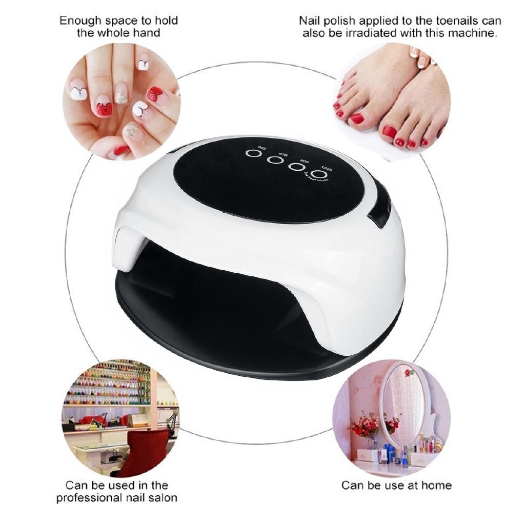 98W Nail Lamp LED Nail Dryer for CuringS Gels Polish With Smart Sensors Manicure Nail Art Salon Equipment Brand New
