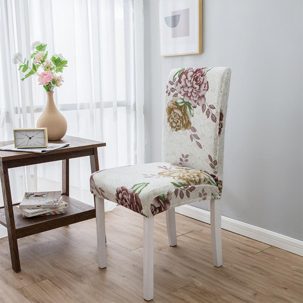 Chair Cover Full Set Dining Chair Covers Washable Stretchable Universal Fit for Home Office Restaurant