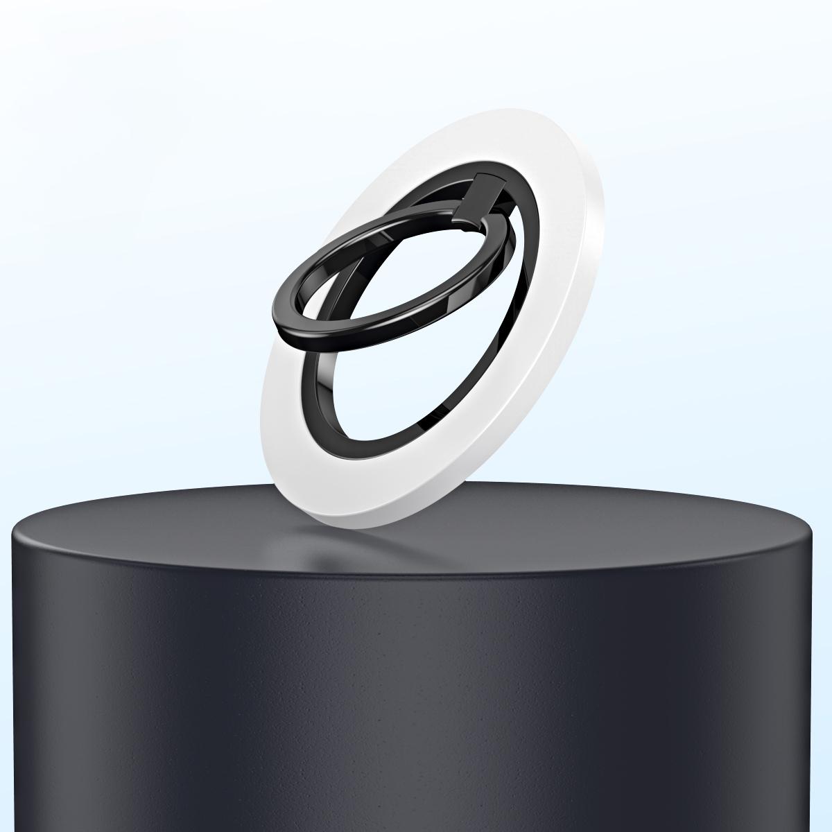 

Mobile Phone Finger Ring Magnetic Holder for Magsafe Stand 360° Rotation Plating Magnet Metal Bracket for iPhone 16 14 Samsung
